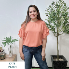 Load image into Gallery viewer, KATE BLOUSE 0002-PLAIN PEACH