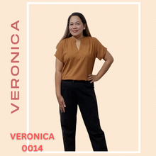 Load image into Gallery viewer, VERONICA BLOUSE 0014-PLAIN RUST