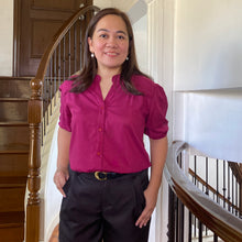 Load image into Gallery viewer, CARMIE BLOUSE 0004-MAROON