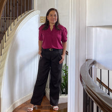 Load image into Gallery viewer, CARMIE BLOUSE 0004-MAROON