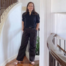 Load image into Gallery viewer, CARMIE BLOUSE 0002-BLACK