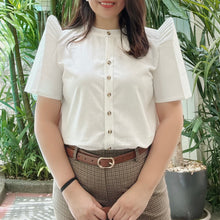 Load image into Gallery viewer, AMIHAN BLOUSE 0011 - PLAIN WHITE