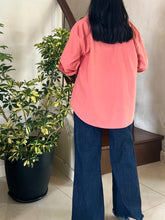 Load image into Gallery viewer, ANGELINE BLOUSE 0005 - PLAIN OLD ROSE(LOOSE FIT)