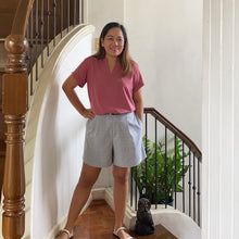 Load image into Gallery viewer, VERONICA BLOUSE 0020-PLAIN OLD ROSE