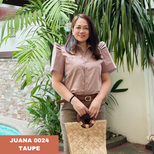 Load image into Gallery viewer, JUANA BLOUSE 0024 - PLAIN TAUPE