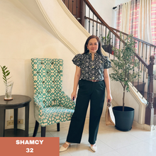 Load image into Gallery viewer, SHAMCY BLOUSE 0032-EYELET BLACK