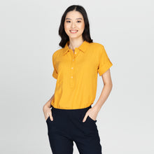 Load image into Gallery viewer, ARIANA BLOUSE 0003 - PLAIN MUSTARD