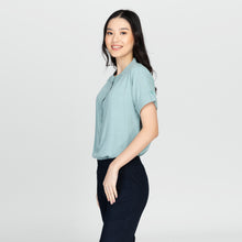 Load image into Gallery viewer, ALELIE BLOUSE 0001 - PLAIN LIGHT TEAL