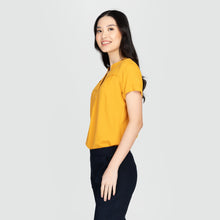 Load image into Gallery viewer, CARLA BLOUSE 0028 - PLAIN MUSTARD