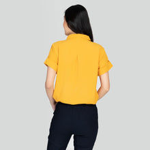 Load image into Gallery viewer, ARIANA BLOUSE 0003 - PLAIN MUSTARD