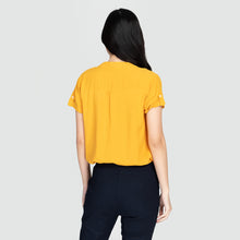 Load image into Gallery viewer, CARLA BLOUSE 0028 - PLAIN MUSTARD