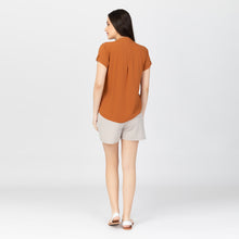 Load image into Gallery viewer, CARLA BLOUSE 0022 - PLAIN RUST
