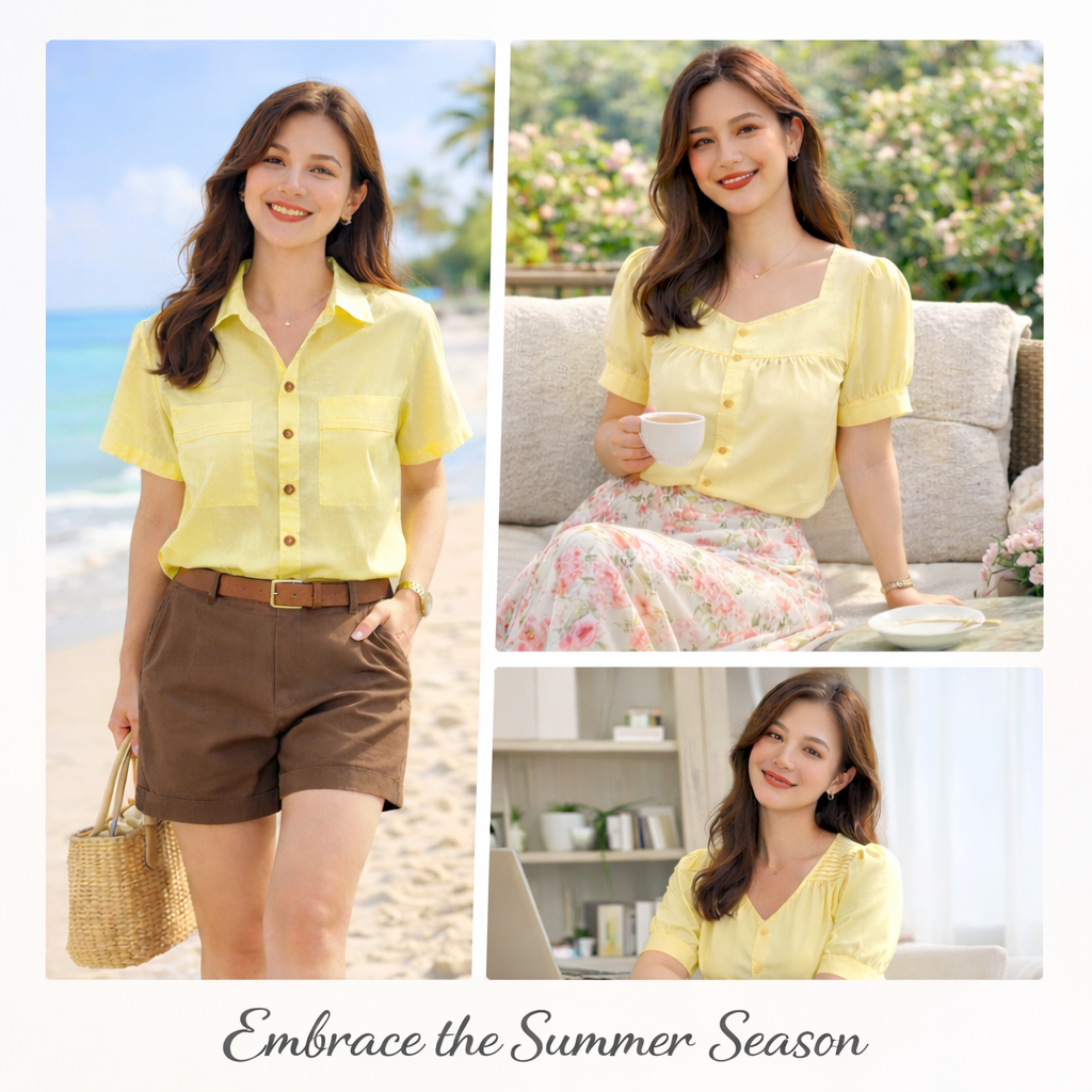 POLO BLOUSES – Page 5 – CHENICA Fashion