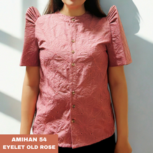 Load image into Gallery viewer, AMIHAN BLOUSE 0054 - EYELET OLD ROSE