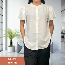 Load image into Gallery viewer, DAISY BLOUSE 0005-PLAIN WHITE