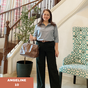 ANGELINE BLOUSE 0010- PLAIN LOOSE FIT