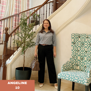 ANGELINE BLOUSE 0010- PLAIN LOOSE FIT
