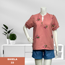 Load image into Gallery viewer, SHIELA BLOUSE 0033-EMBROID PEACH