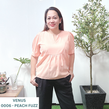 Load image into Gallery viewer, VENUS  BLOUSE 0006-PEACH FUZZ
