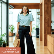 Load image into Gallery viewer, JUANA BLOUSE 0056 - PLAIN POWDER BLUE