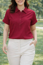 Load image into Gallery viewer, ARIANA BLOUSE 0001 - PLAIN MAROON