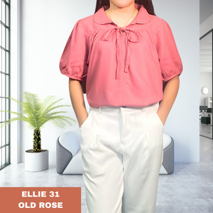 ELLIE BLOUSE 0031 - PLAIN OLD ROSE