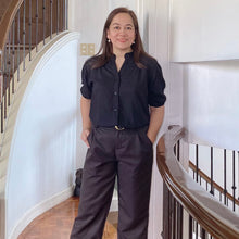 Load image into Gallery viewer, CARMIE BLOUSE 0002-BLACK