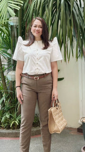 AMIHAN BLOUSE 0011 - PLAIN WHITE