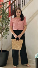 Load image into Gallery viewer, AMIHAN BLOUSE 0035 - EYELET OLD ROSE