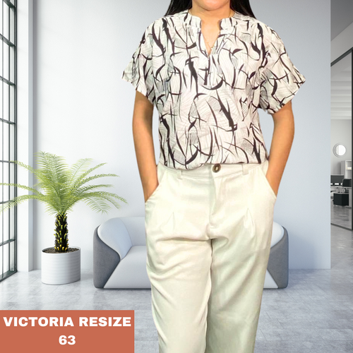 VICTORIA RESIZE BLOUSE 0063