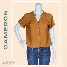 Load image into Gallery viewer, CAMERON BLOUSE 0004-PLAIN RUST