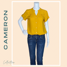 Load image into Gallery viewer, CAMERON BLOUSE 0003 - PLAIN MUSTARD