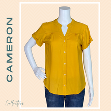 Load image into Gallery viewer, CAMERON BLOUSE 0003 - PLAIN MUSTARD
