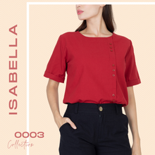 Load image into Gallery viewer, ISABELLA BLOUSE 0003-MAROON