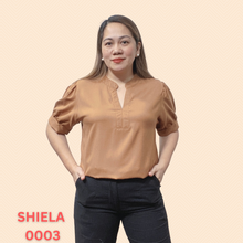 Load image into Gallery viewer, SHIELA BLOUSE 0003 - PLAIN RUST