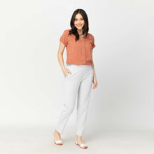 Load image into Gallery viewer, CAMERON BLOUSE 0017-PLAIN PEACH