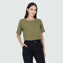 Load image into Gallery viewer, ISABELLA BLOUSE 0001 -ARMY GREEN