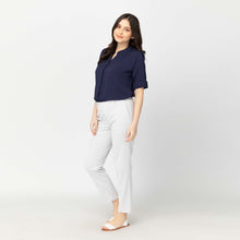 Load image into Gallery viewer, SHANE BLOUSE 0031 - PLAIN NAVY BLUE