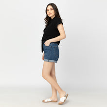 Load image into Gallery viewer, PRINCESS BLOUSE 0014 - PLAIN BLACK