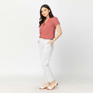 CAMERON BLOUSE 0018 - PLAIN OLD ROSE