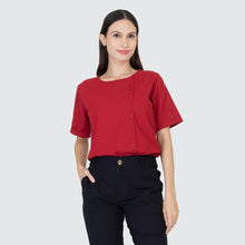Load image into Gallery viewer, ISABELLA BLOUSE 0003-MAROON