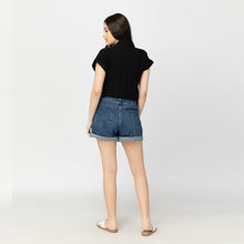 Load image into Gallery viewer, PRINCESS BLOUSE 0014 - PLAIN BLACK