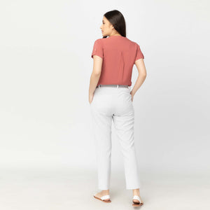 CAMERON BLOUSE 0018 - PLAIN OLD ROSE