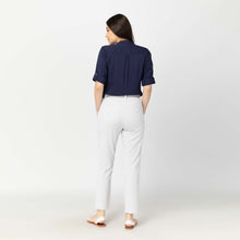 Load image into Gallery viewer, SHANE BLOUSE 0031 - PLAIN NAVY BLUE