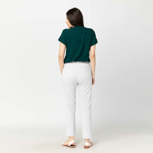 Load image into Gallery viewer, CAMERON BLOUSE 0016-PLAIN MARINE GREEN