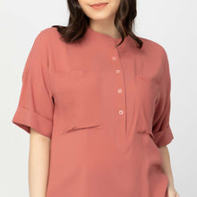 Load image into Gallery viewer, JAIMEE BLOUSE 0005 - PLAIN OLD ROSE