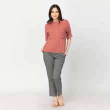 Load image into Gallery viewer, JAIMEE BLOUSE 0005 - PLAIN OLD ROSE