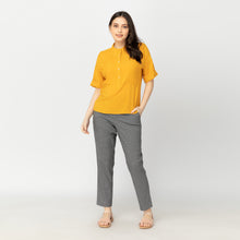 Load image into Gallery viewer, JAIMEE BLOUSE 0006 - PLAIN MUSTARD
