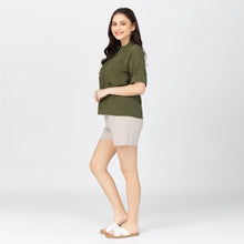 Load image into Gallery viewer, JAIMEE BLOUSE 0007 - PLAIN ARMY GREEN