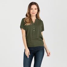 Load image into Gallery viewer, FRANCINE BLOUSE 0013 - PLAIN ARMY GREEN